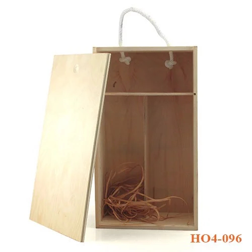 Hộp rượu đôi gỗ thông rất được yêu thích