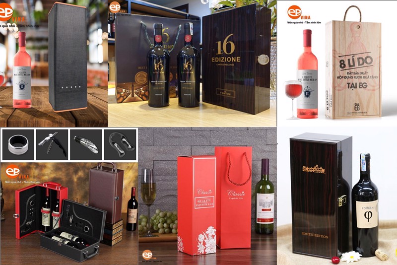 hộp rượu quà tặng