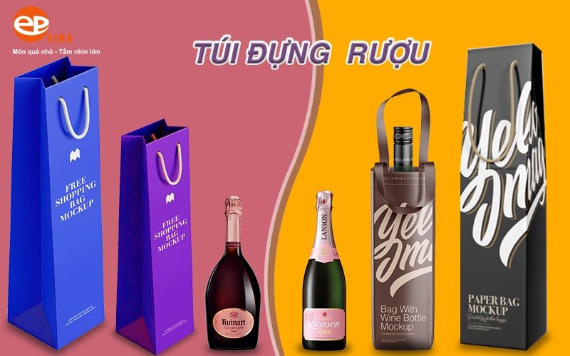 EPVINA chuyên sản xuất và cung cấp túi đựng rượu bền đẹp, giá rẻ